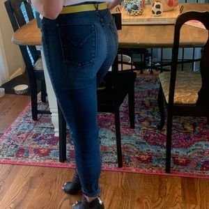Hudson Barbara high rise super skinny super model jean